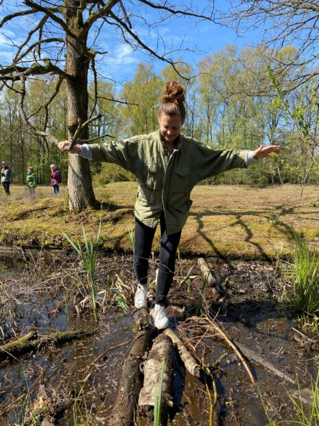 maud sliepen balanceren